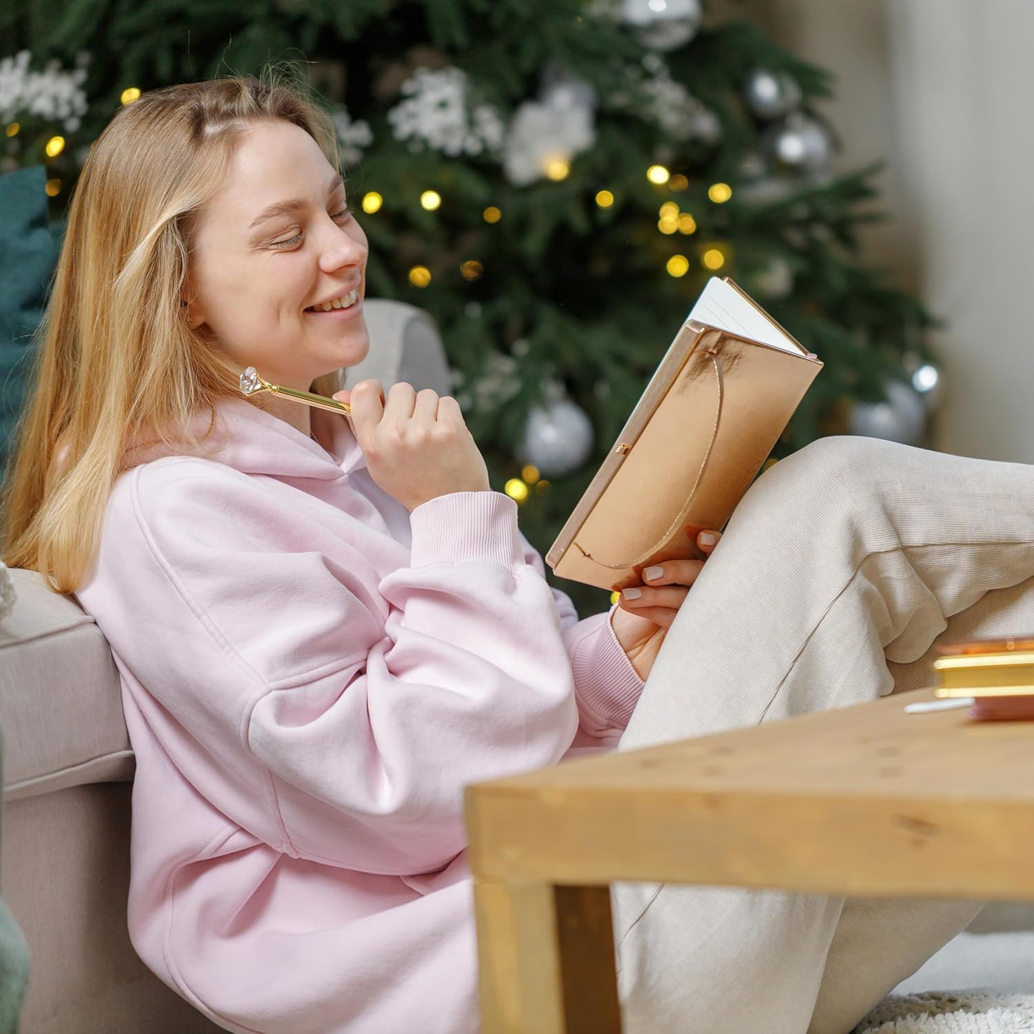 3-Pack Girls Journal Set with Pens – Hardcover Notebooks & Gift Box – 200 Pages Each