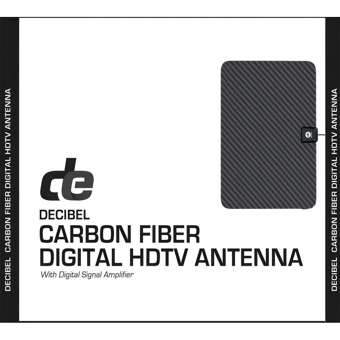 Amplified Indoor HDTV Antenna – 110 Mile Range, Free HD TV Channels