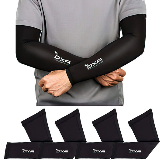 2 Pairs OXA UV Protection Cooling Arm Sleeves – Anti-Slip, All-Day Comfort
