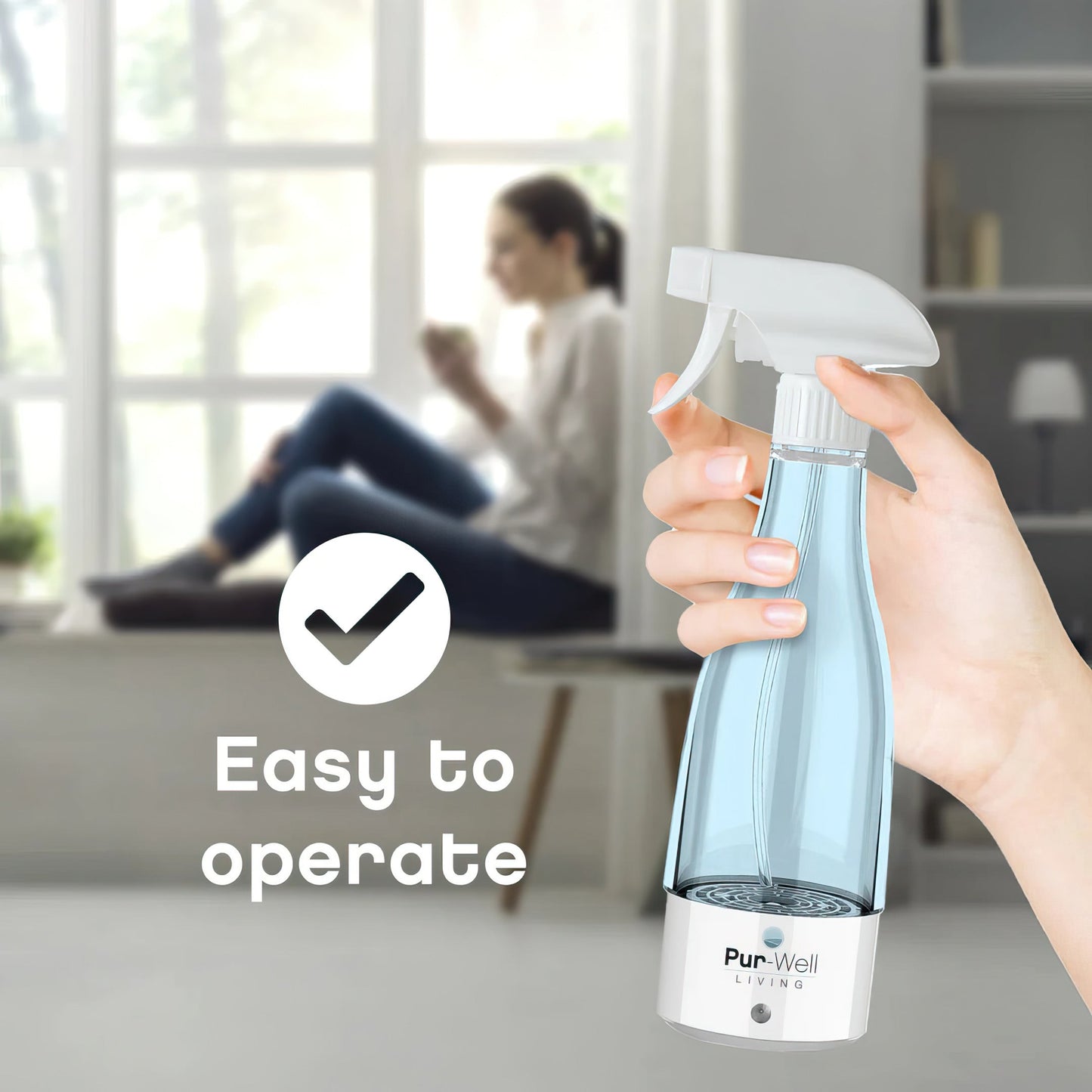 Pur-Well Chlor-itizer Electrolyzed Water Disinfectant Maker - Eco Friendly, Saves Money