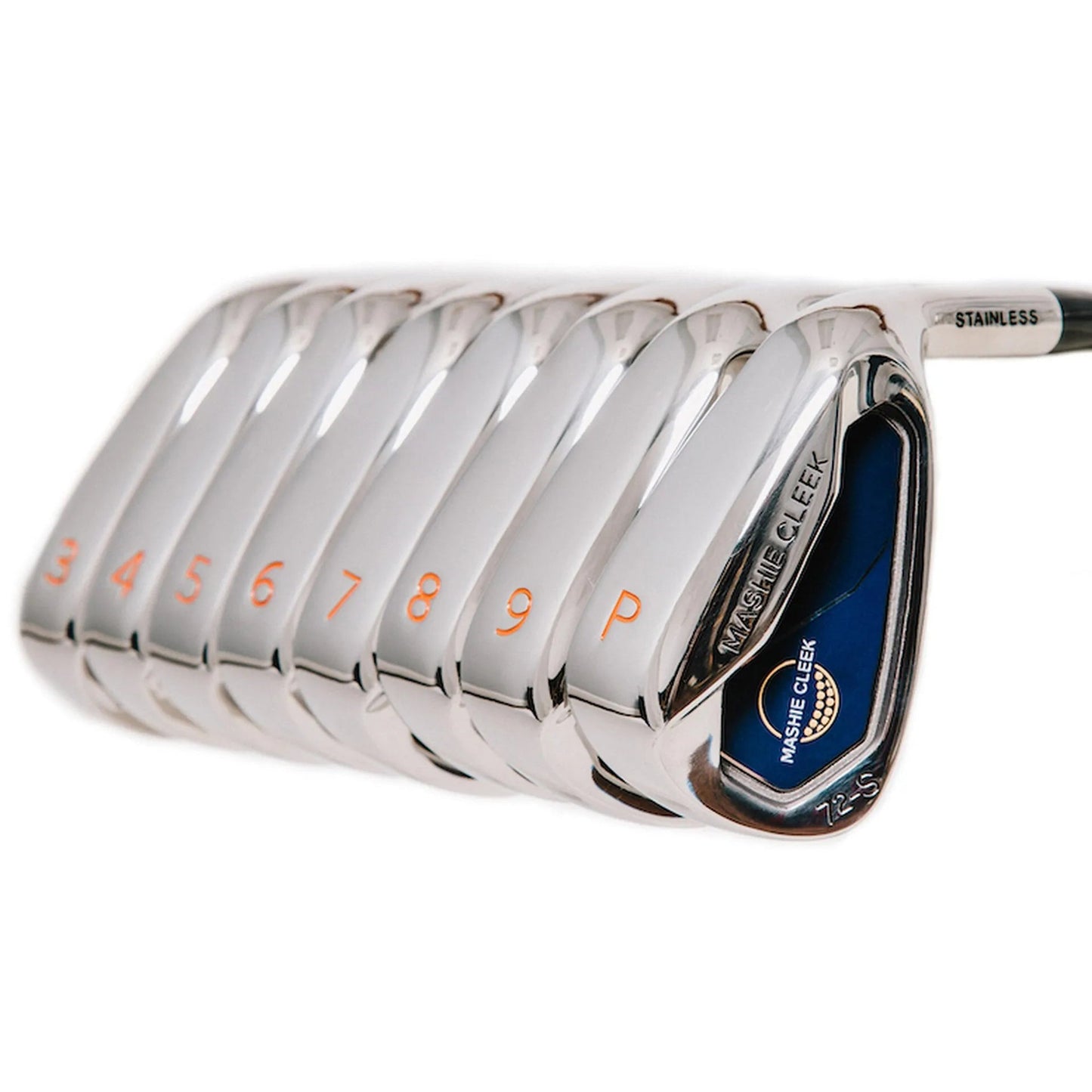 Mashie Cleek 72 Series Full Irons Set – 3-PW Cavity-Back Golf Clubs