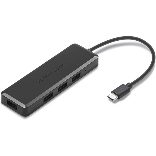 USB-C Hub 4-Port Docking Station – High-Speed 5Gbps USB 3.0 Adapter for MacBook, iMac, Surface, and More