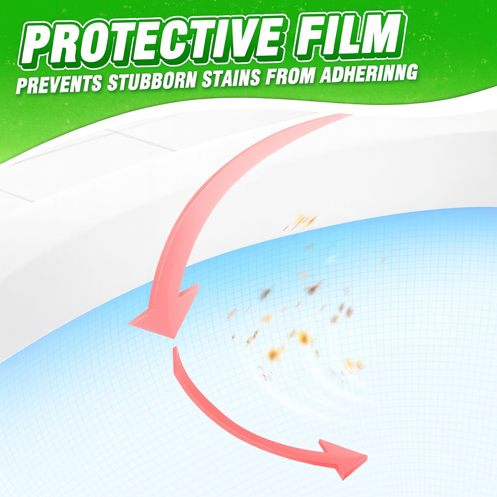 12pk PowerHouse Automatic Toilet Bowl Cleaner – Bleaches with Every Flush, Septic-Safe