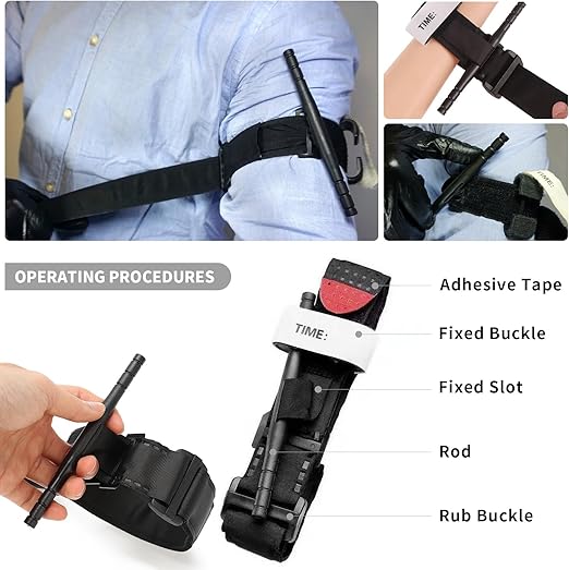 145-Piece Emergency Survival & First Aid Kit – Compact Outdoor Trauma Gear