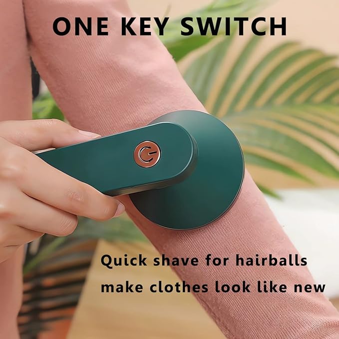 Rechargeable Lint Remover for Clothes – Electric Fabric Shaver