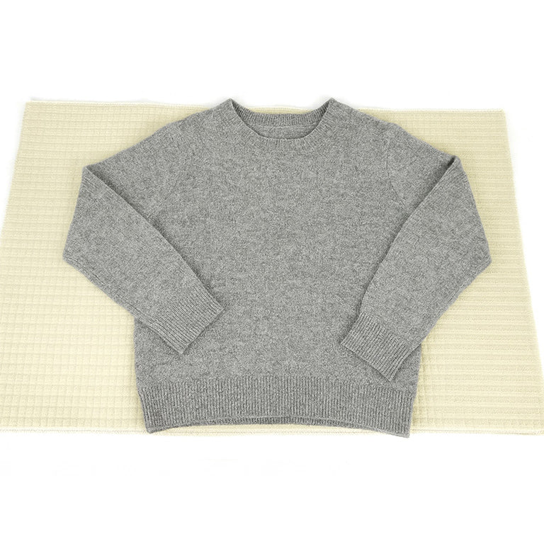 Sweater Drying Mat – Microfiber Waffle Pattern – 34" x 22"