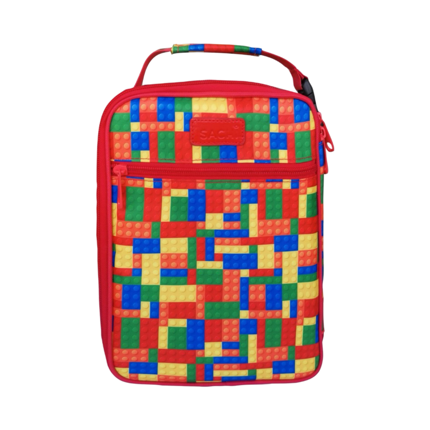 11" Sachi Insulated Lunch Bag For Kids w/ Buckle Handle - Attach To Backpack!