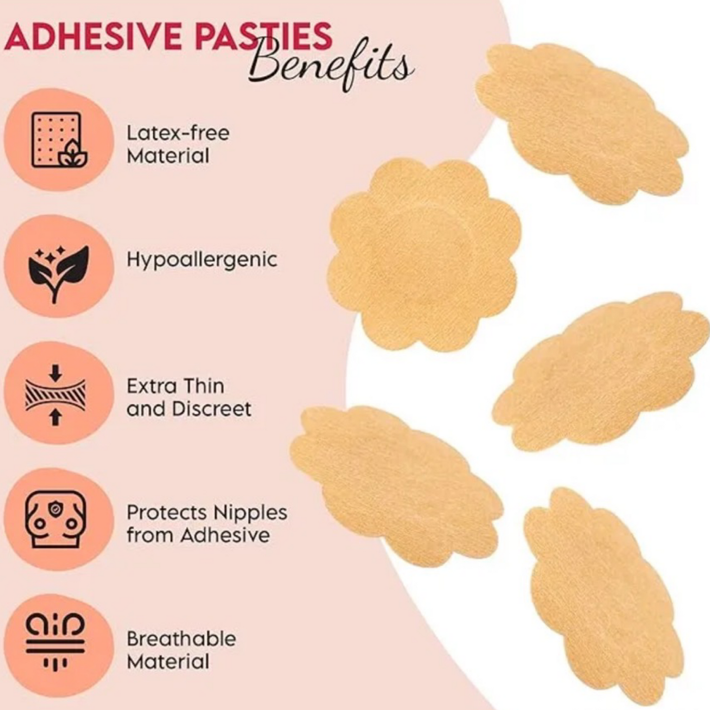 16pc Wonder Twins Cotton Boob Lift Tape – Water & Sweat Proof