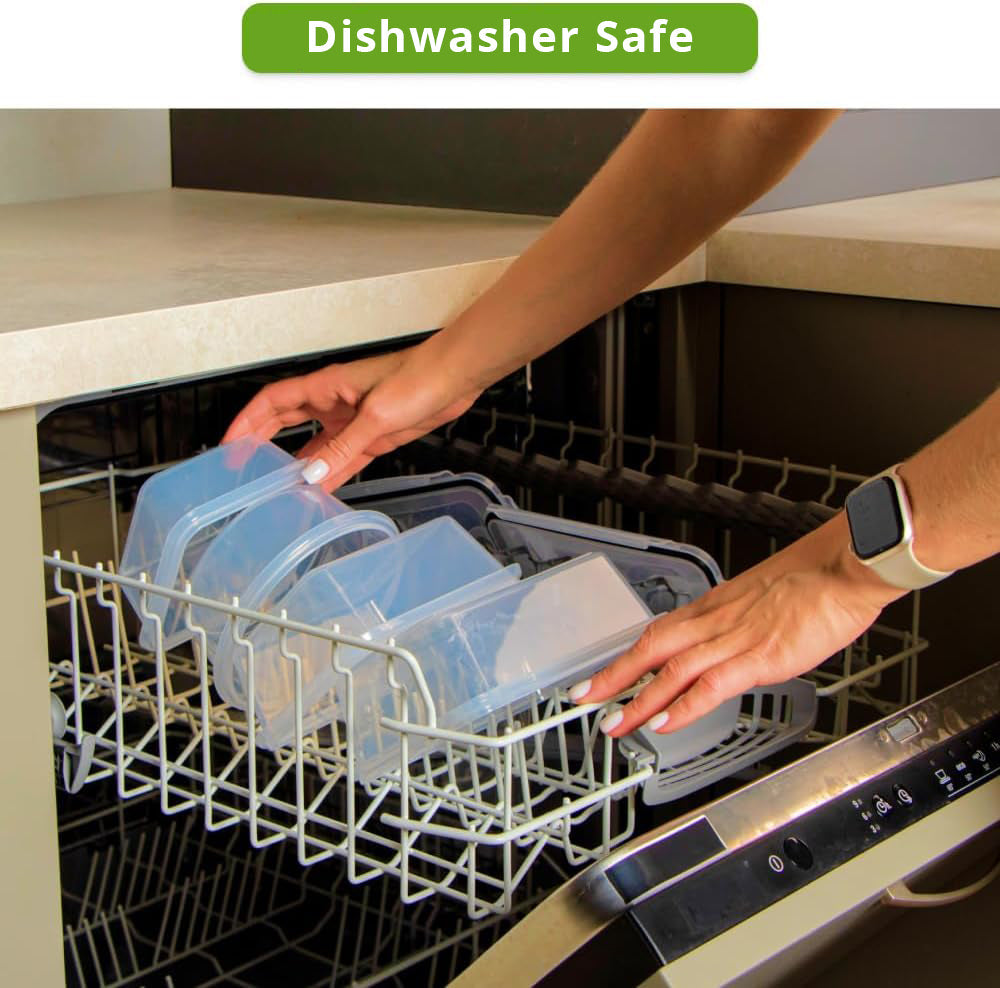 24pc BPA-Free Food Storage Container Set with Leakproof Lids - Includes Labels!