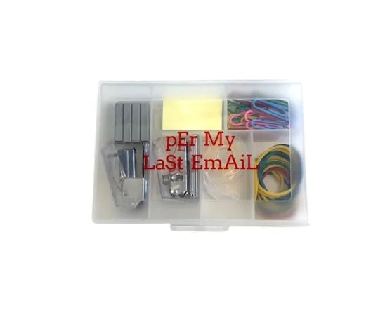 Mini Office Supply Kit – Portable Desk Essentials in a Compact Case