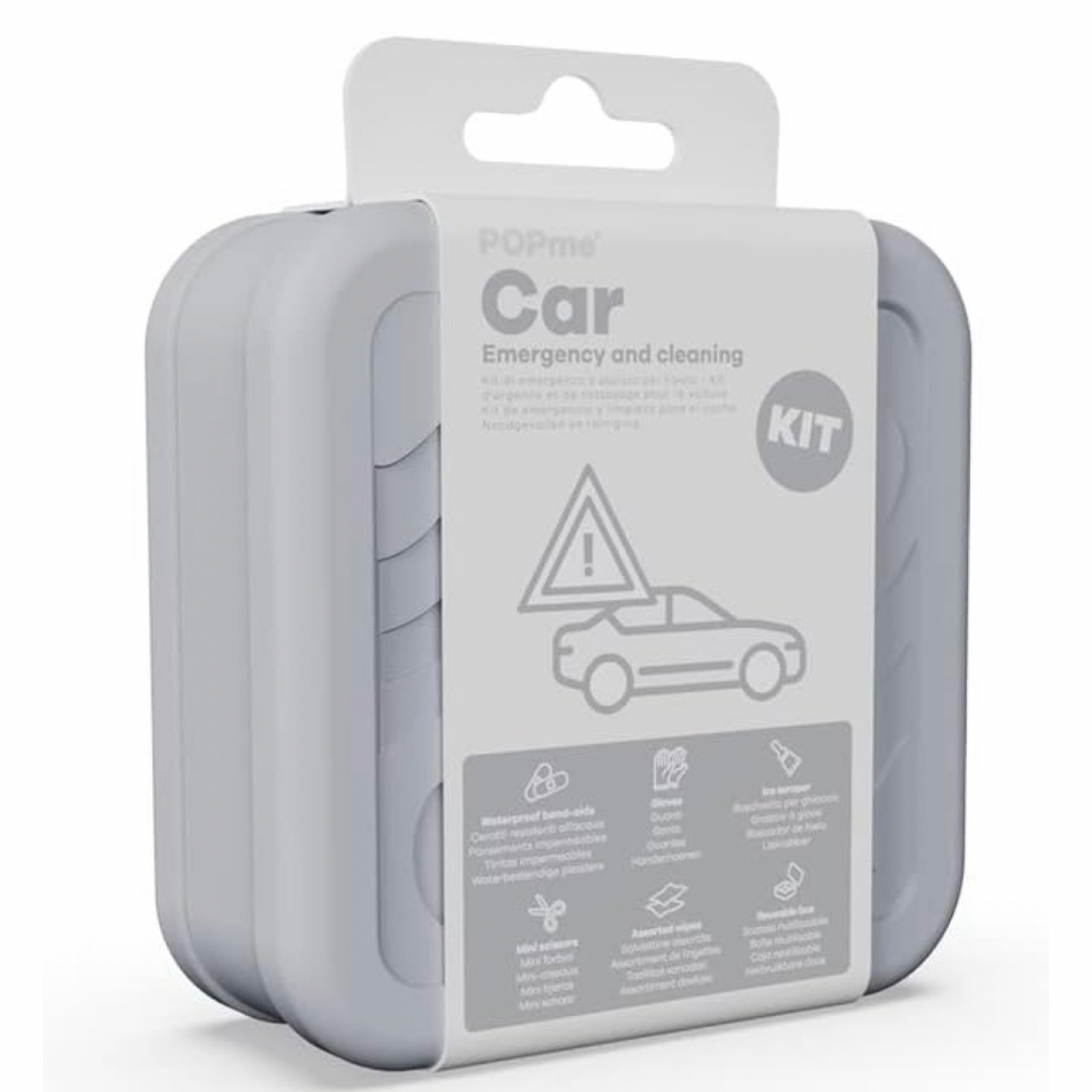 24pc POPme Emergency First Aid Kit Car Emergency & Cleaning Kit