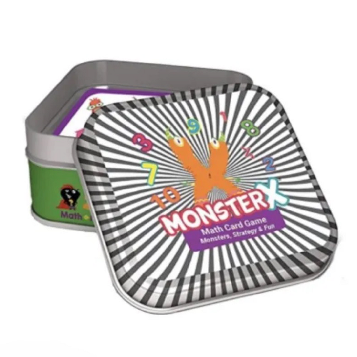 Qurious MonsterX STEM Math Flash Card Game – Learn & Have Fun!