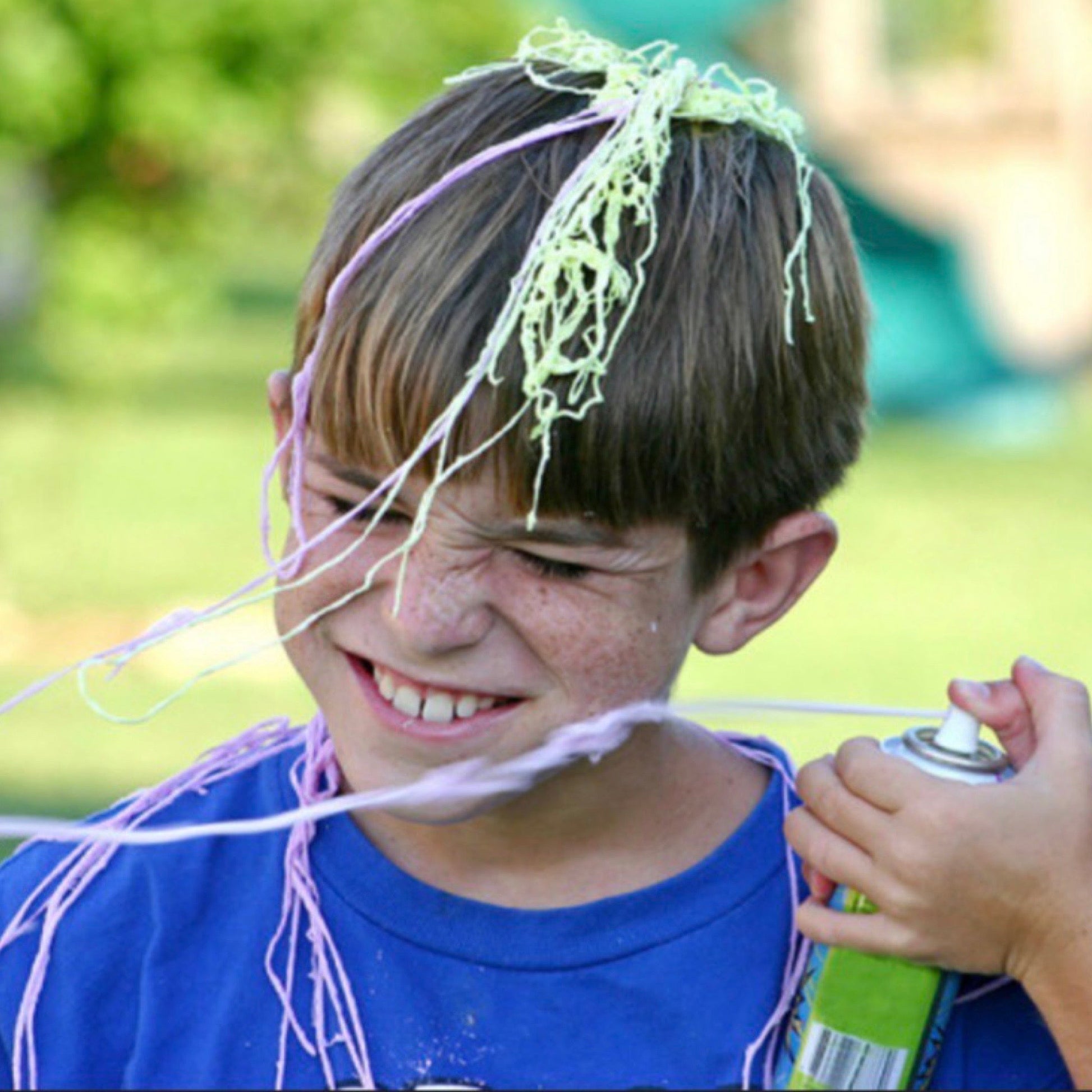 5pk Crazy String, 3oz Cans w/ Glow In The Dark & Glitter