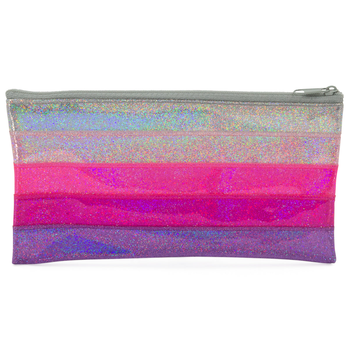 Zipper Pouch Storage For Pens, School Supplies – Glitter Colors!