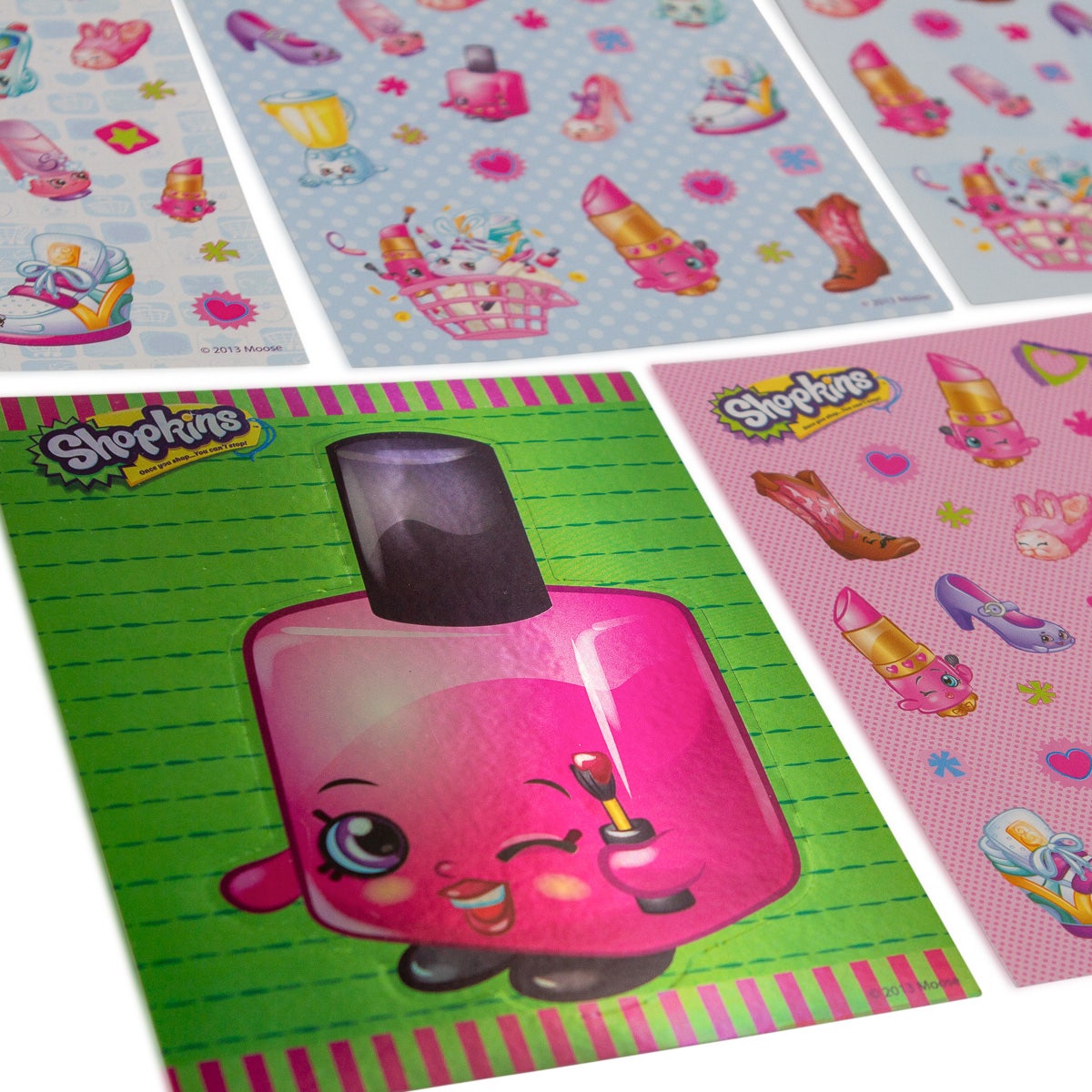 Shopkins Fashion & Beauty Fun Pack – 100+ Stickers & Coloring!