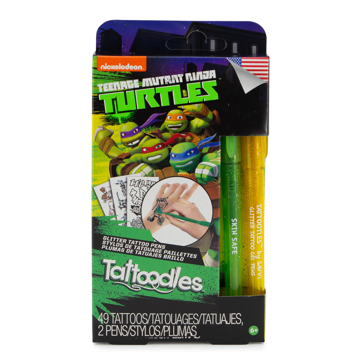 Tattoodles Glitter Tattoo Gel Pens With DIY Temporary Tattoos