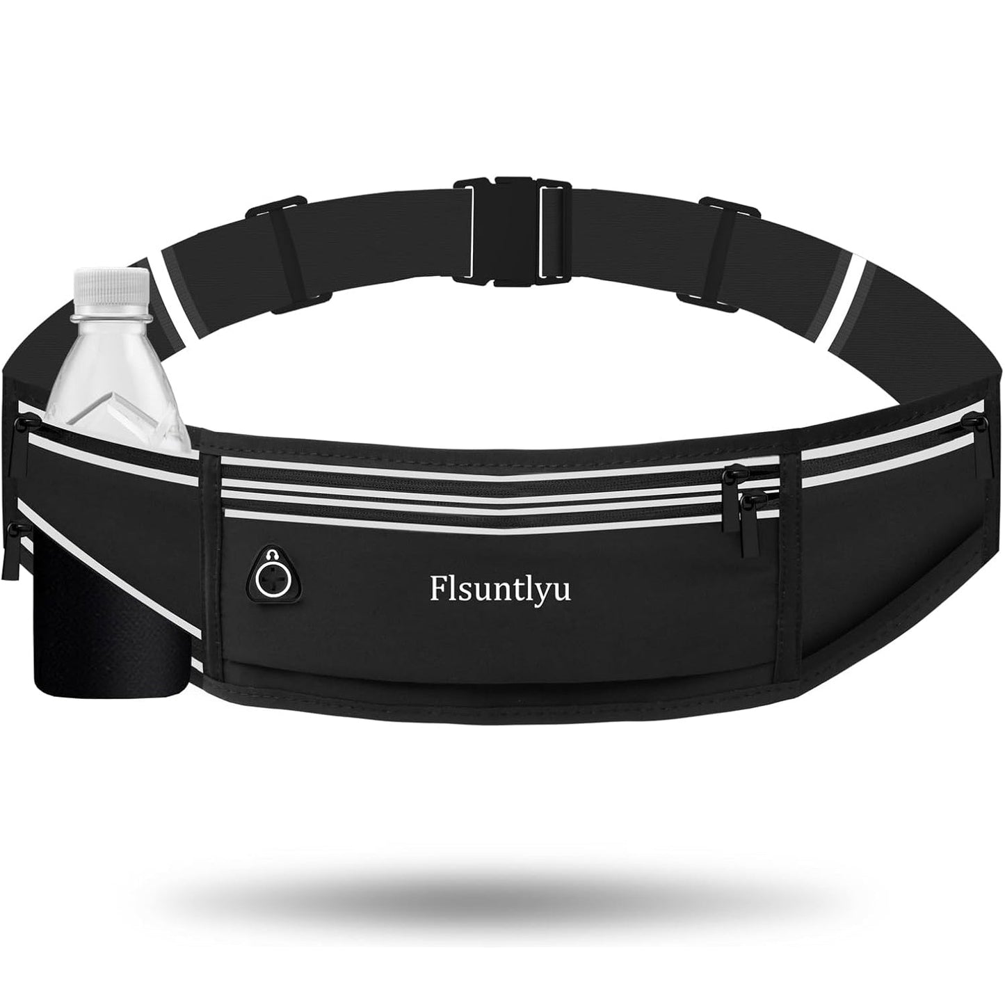 Mini Running Fanny Pack – Waterproof Slim Waist Belt with Reflective Safety & Phone Holder