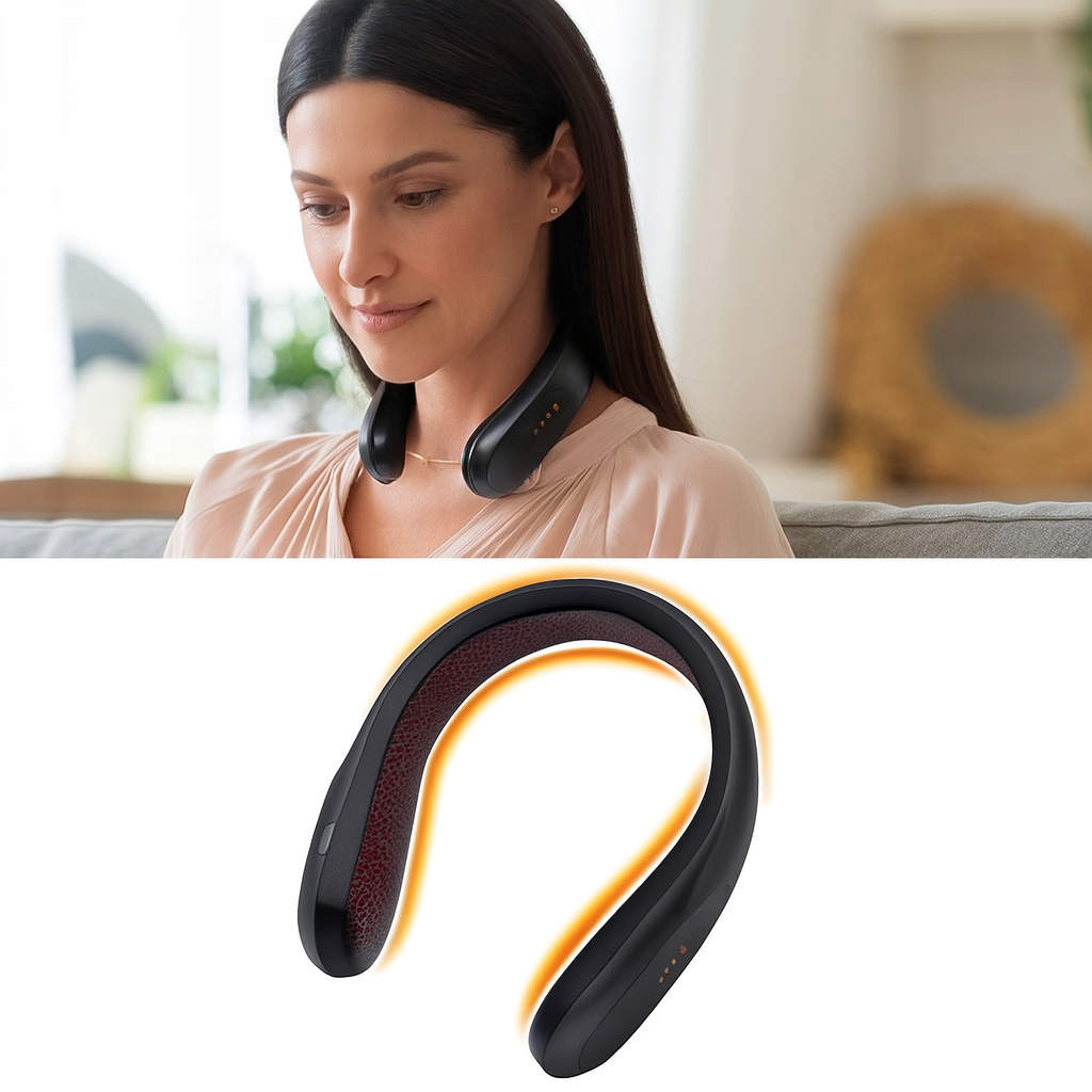 Canadian Bear Portable Neck Heater – Wearable Rechargeable Neck & Shoulder Heater