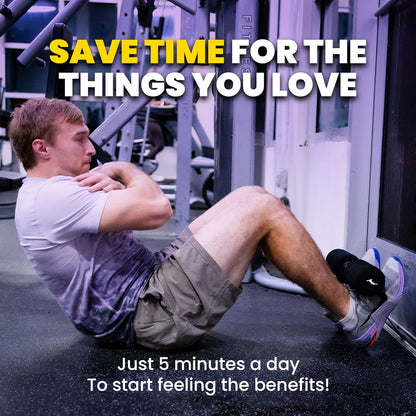 NordStick Nordic Hamstring Curl Strap - Sapphire Blue