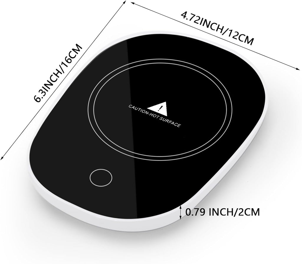Smart Coffee Warmer for Desk with Auto Shut Off – Electric Cup Heater for Office & Home