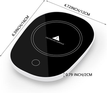 Smart Coffee Warmer for Desk with Auto Shut Off – Electric Cup Heater for Office & Home