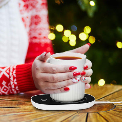 Smart Coffee Warmer for Desk with Auto Shut Off – Electric Cup Heater for Office & Home