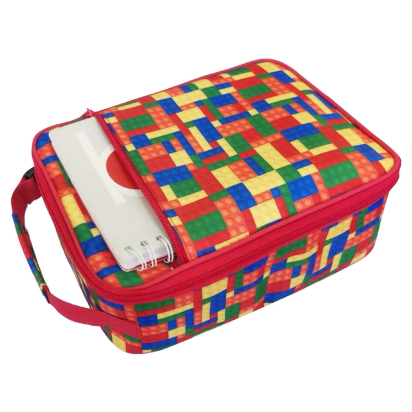 11" Sachi Insulated Lunch Bag For Kids w/ Buckle Handle - Attach To Backpack!