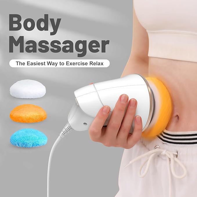 Electric Body Massager - 6 Speed Fat Burning & Muscle Relaxation Device
