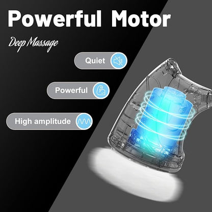 Electric Body Massager - 6 Speed Fat Burning & Muscle Relaxation Device