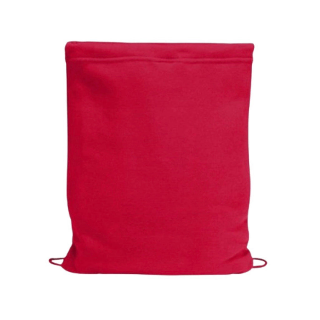 48″ x 52″ Fleece Blanket With Attached Drawstring Backpack For Travel