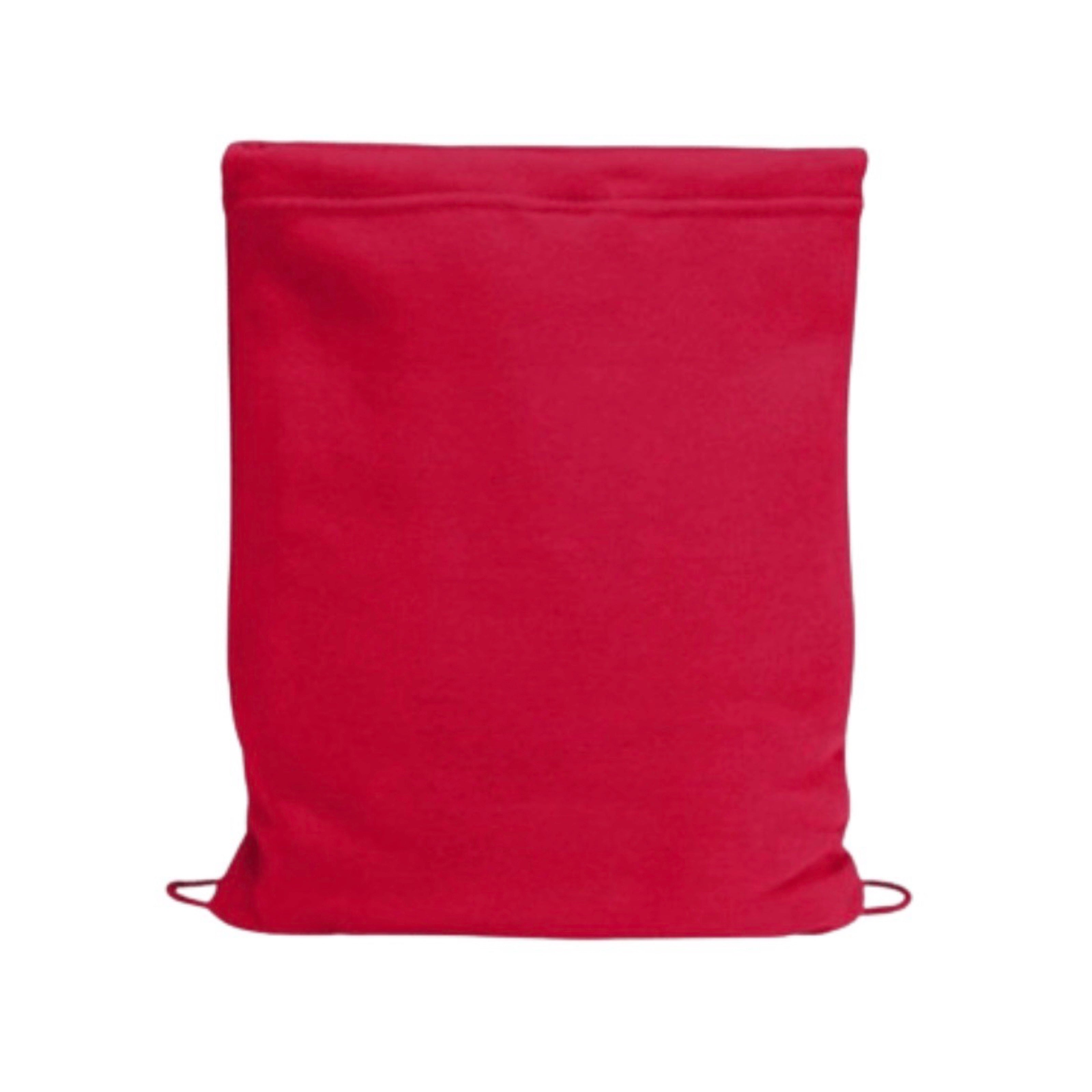 48″ x 52″ Fleece Blanket With Attached Drawstring Backpack For Travel