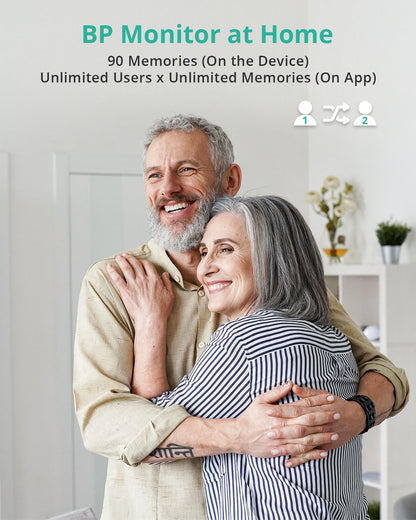 Medcursor Smart Wireless Blood Pressure Monitor – App-Enabled, Rechargeable & Portable