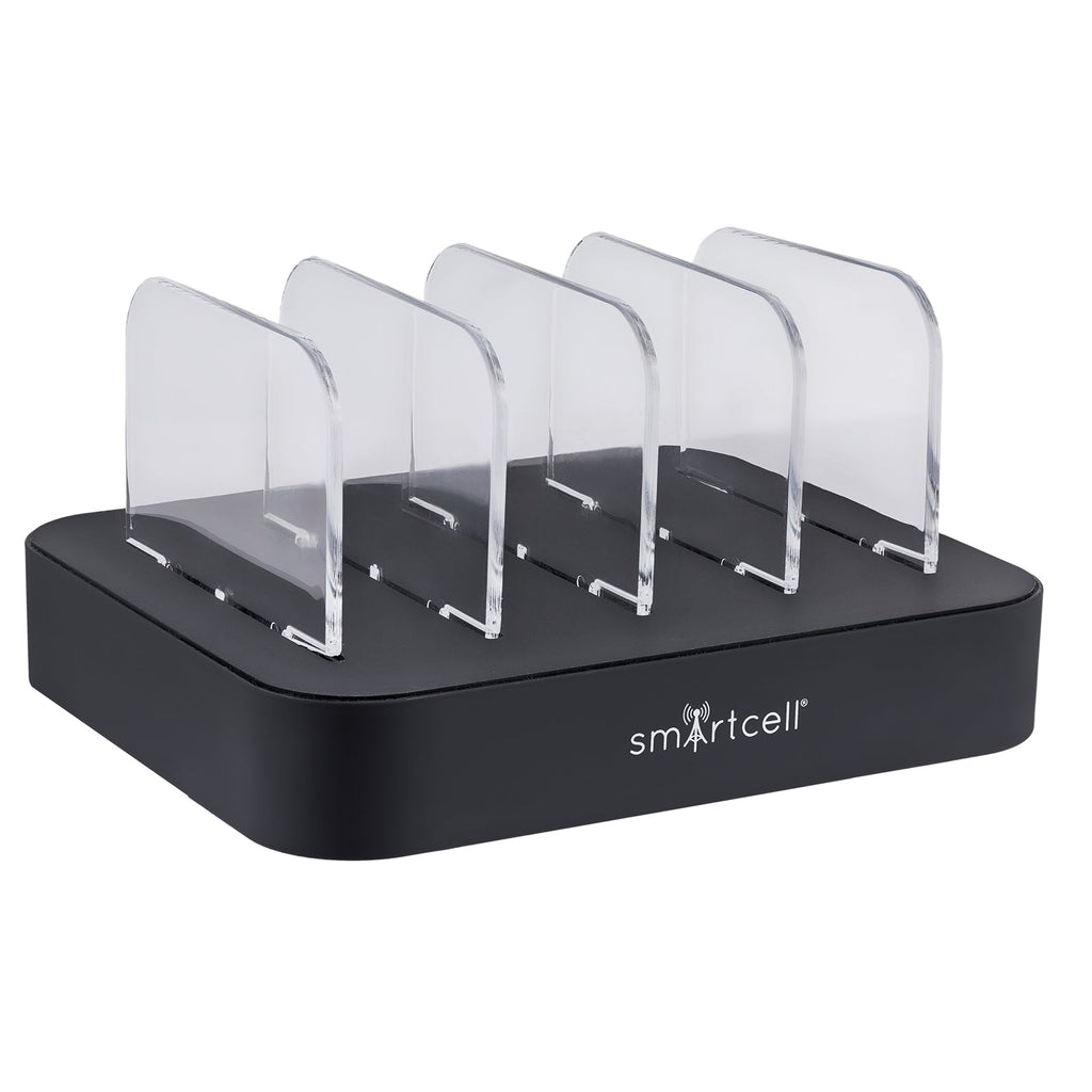 4-Port USB Charging Station Dock Organizer