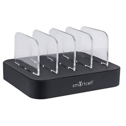 4-Port USB Charging Station Dock Organizer
