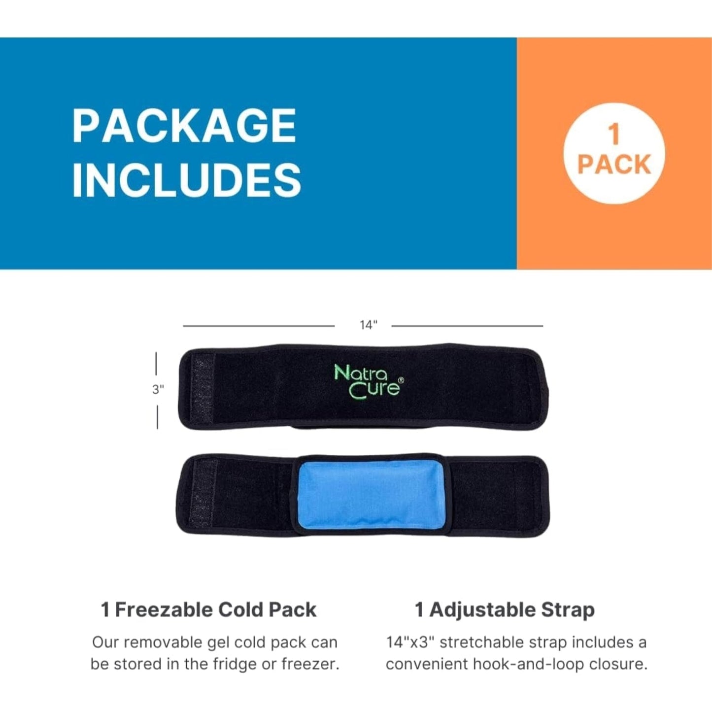 NatraCure® Cold/Hot Therapy Wrap – Hand, Foot, Wrist, Elbow Relief