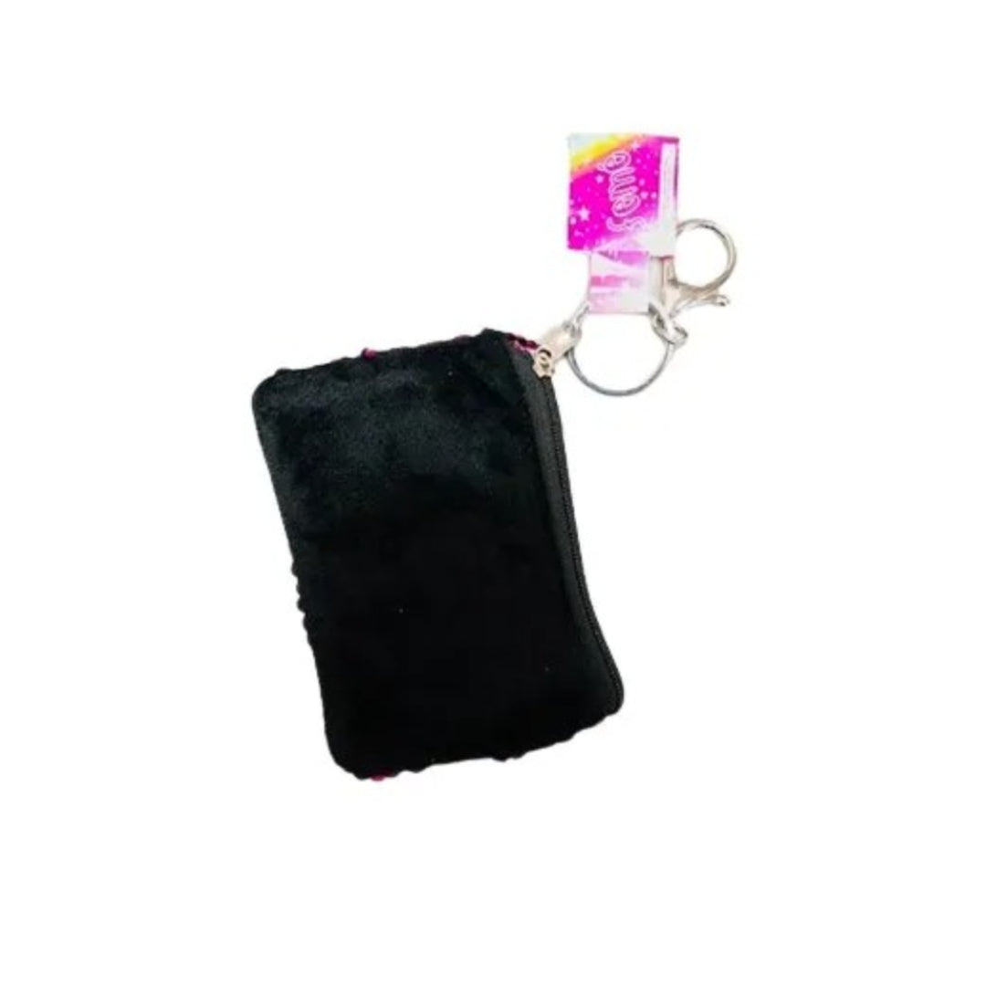 3-Pack Sequin Purse Keychain – Color-Changing Flip Sequins – 4.5 x 3.25”