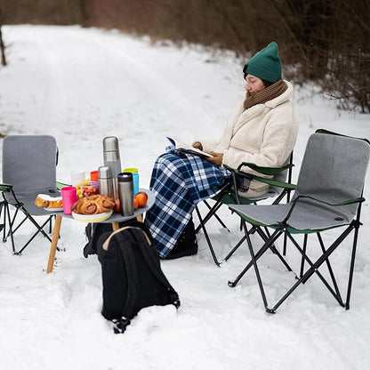 USB Portable Heated Seat Cushion – 3-Level Adjustable Heating – Gray
