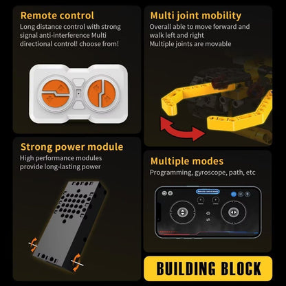 5-in-1 STEM Robot Car Building Kit – 269pcs with Remote & App Control