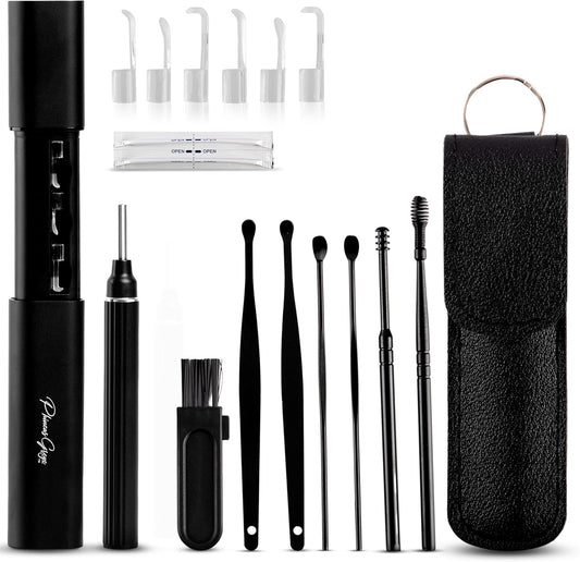 Ear Wax Removal Kit with 1080P Camera – Wireless Otoscope for iPhone & Android