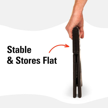 Kikkerland Rhino 8" Foldable Step Stool – 300 lb Capacity