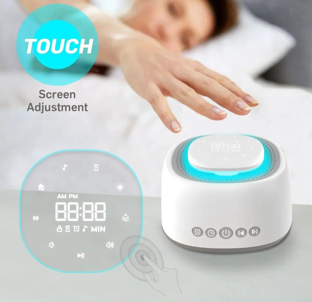 White Noise Sound Machine – 50 Sounds, 9 Light Options