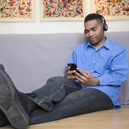 JAM Transit Lite Bluetooth Headphones – 11-Hour Battery, On-Ear Controls