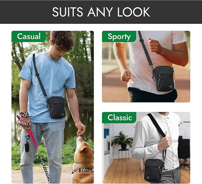 Unisex Lightweight Crossbody Bag – Small Side Bag for Travel, Commuting & Daily Use
