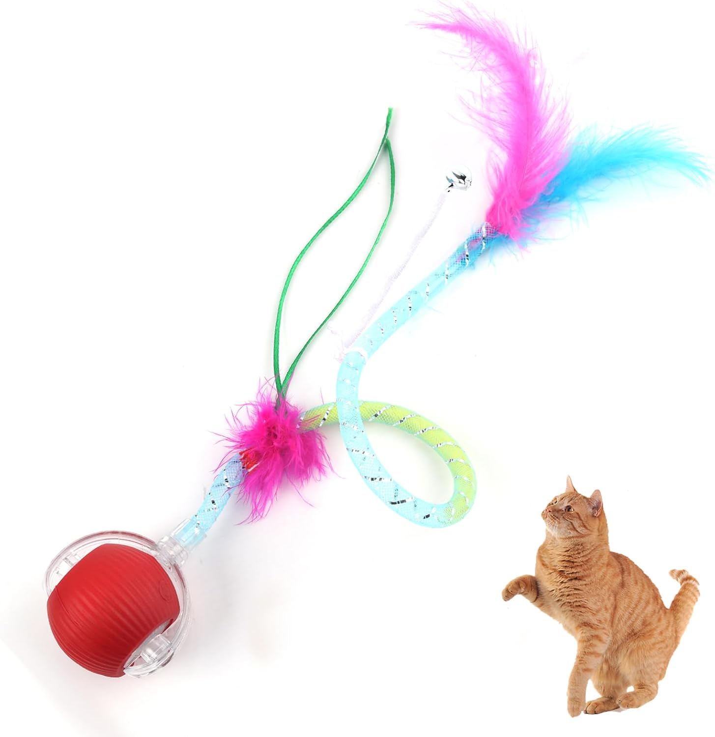 Smart Motion Cat Toy Ball – Interactive Self-Rolling Pet Toy
