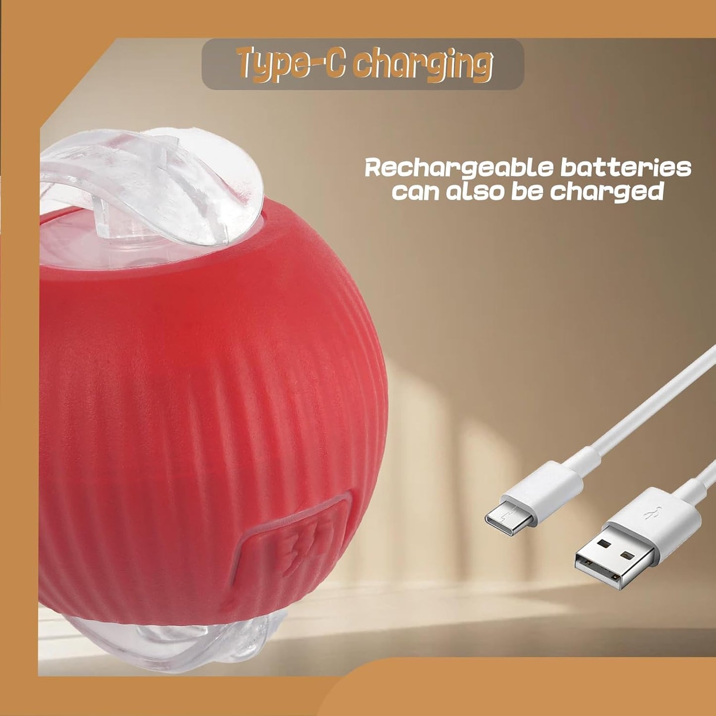 Smart Motion Cat Toy Ball – Interactive Self-Rolling Pet Toy