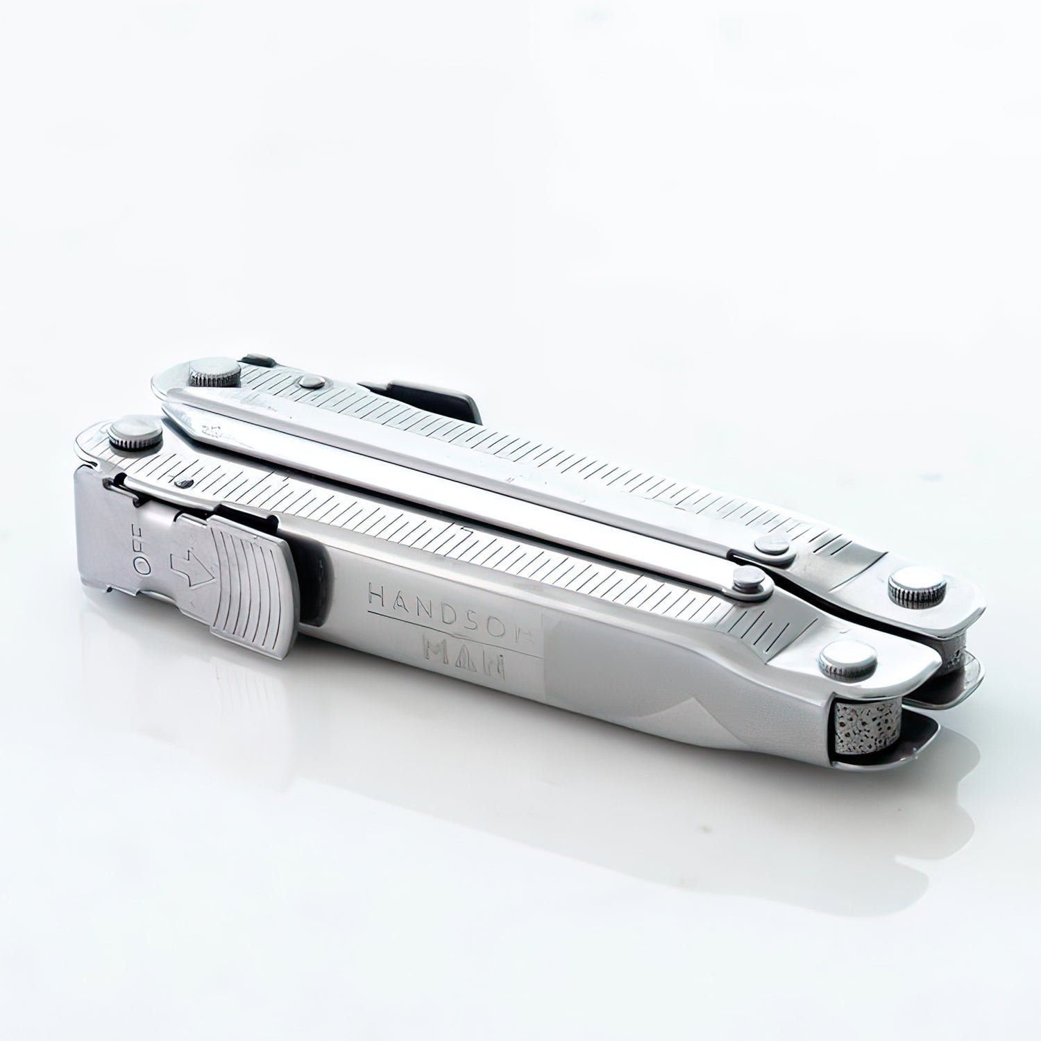 Pocket-Sized 12-in-1 Stainless Steel Multitool with Belt Pouch