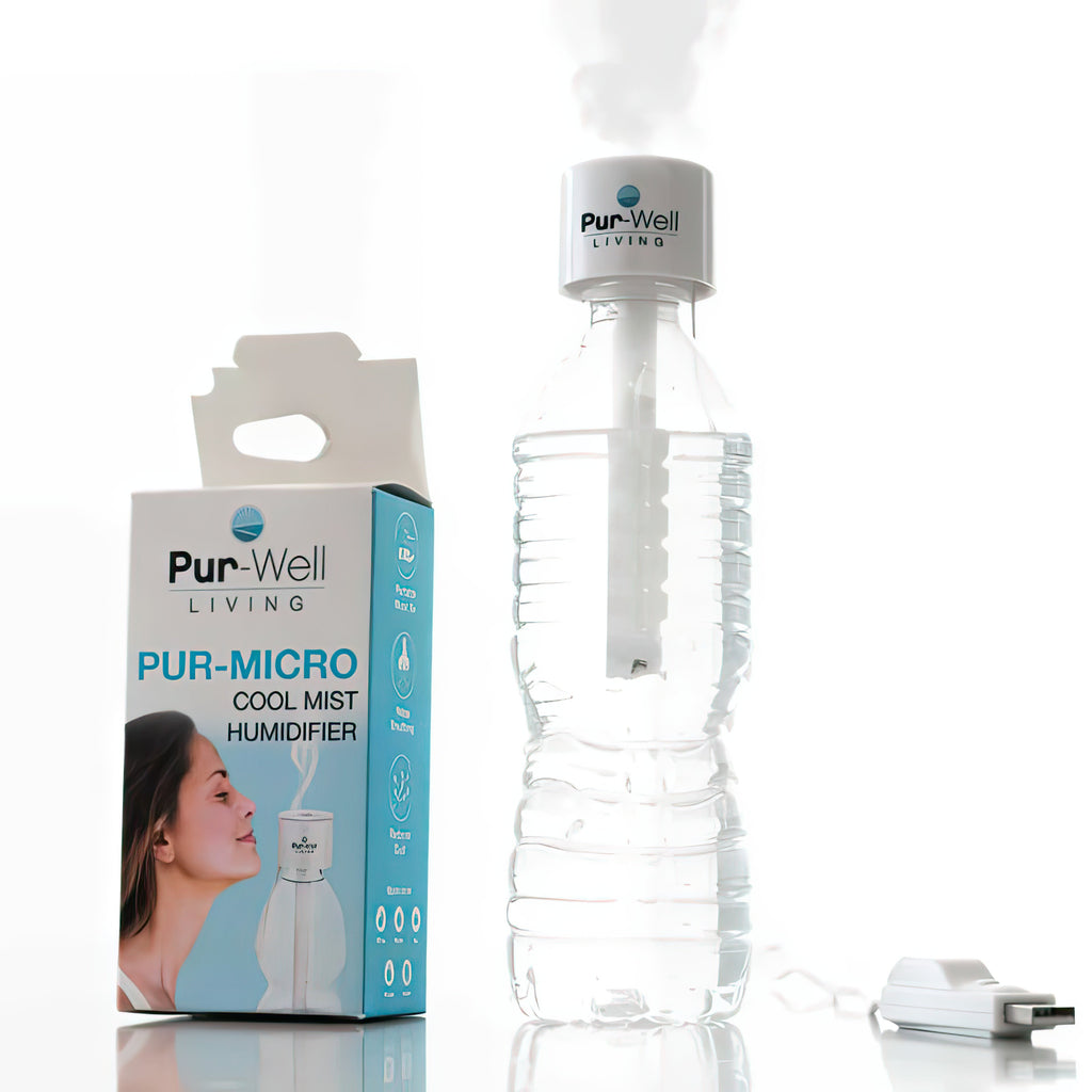 Pur-Micro Portable Cool Mist Humidifier – USB Rechargeable
