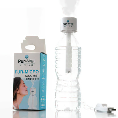 Pur-Micro Portable Cool Mist Humidifier – USB Rechargeable