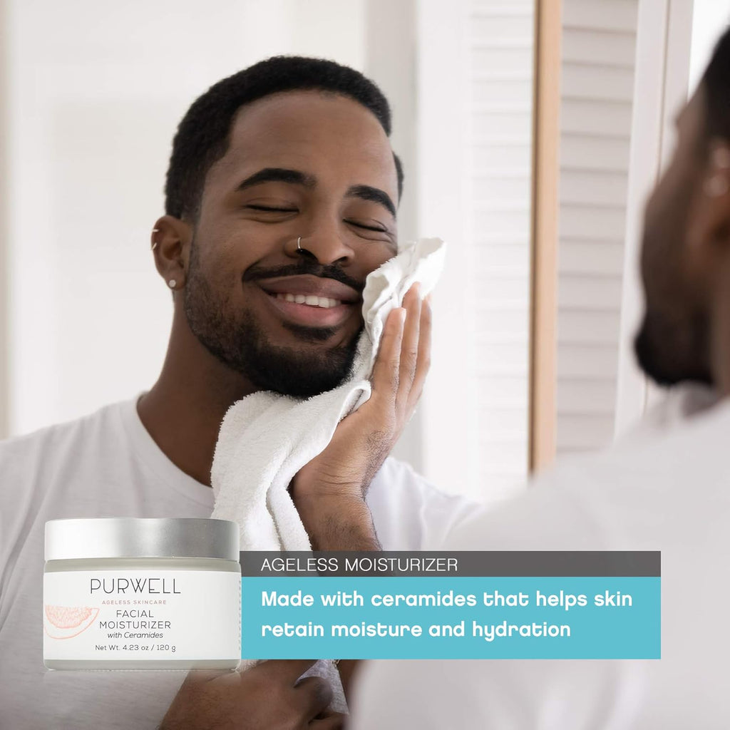 PurWell Ageless Skincare System – Cleanser, Eye Cream & Moisturizer