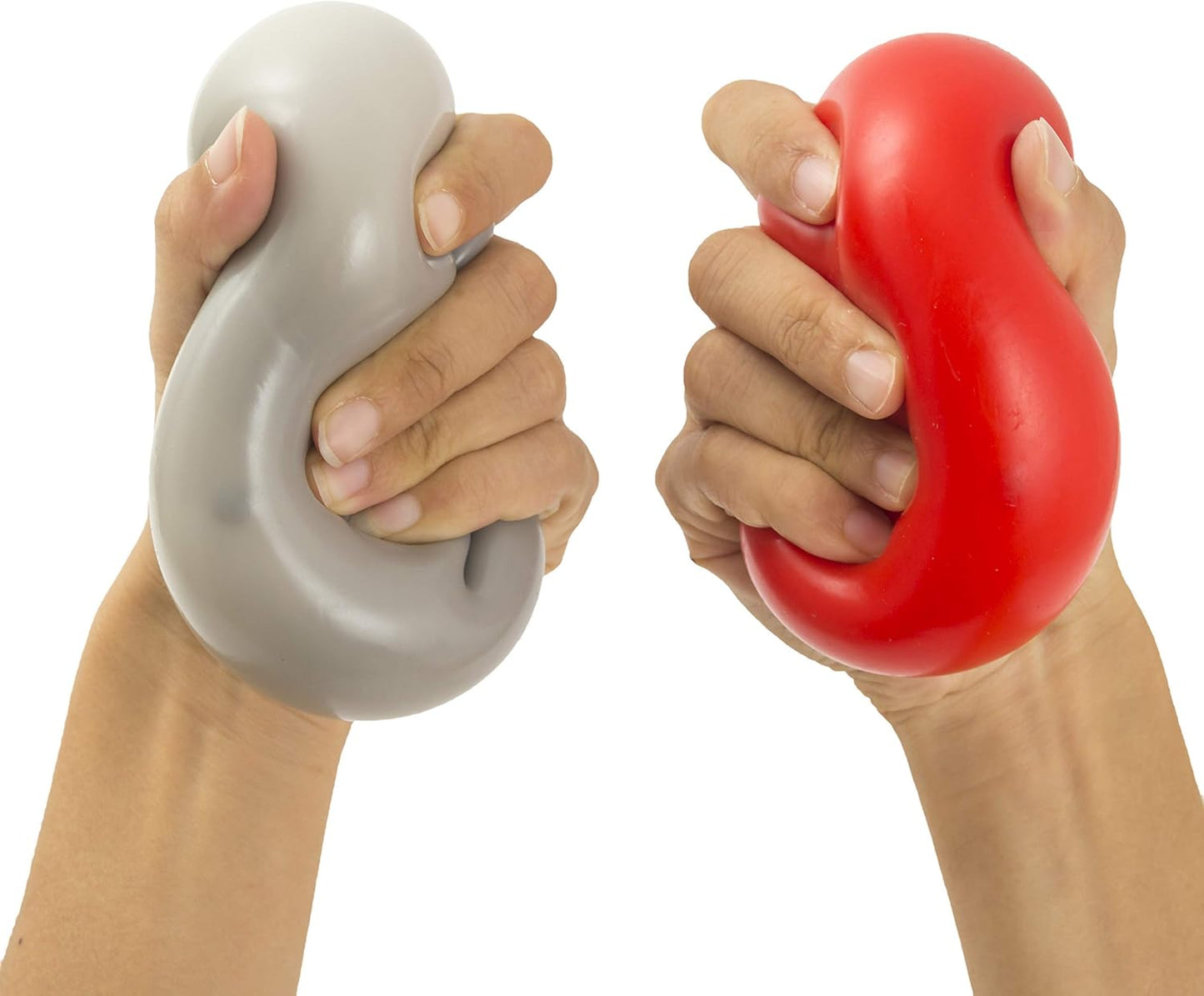 4pk Jumbo Stretch & Squeeze Stress Balls – Sensory Fidget Toys